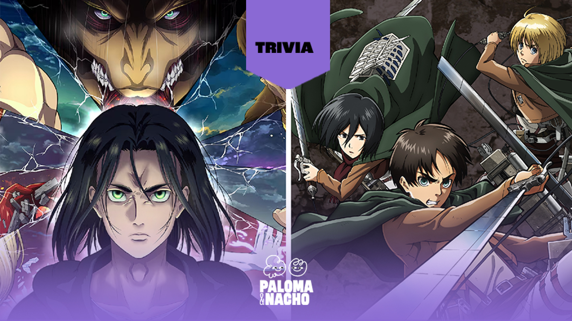 Quiz: ¿Qué tanto sabes sobre Attack on Titan?