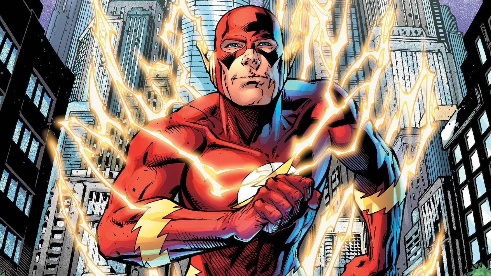 The flash en comic