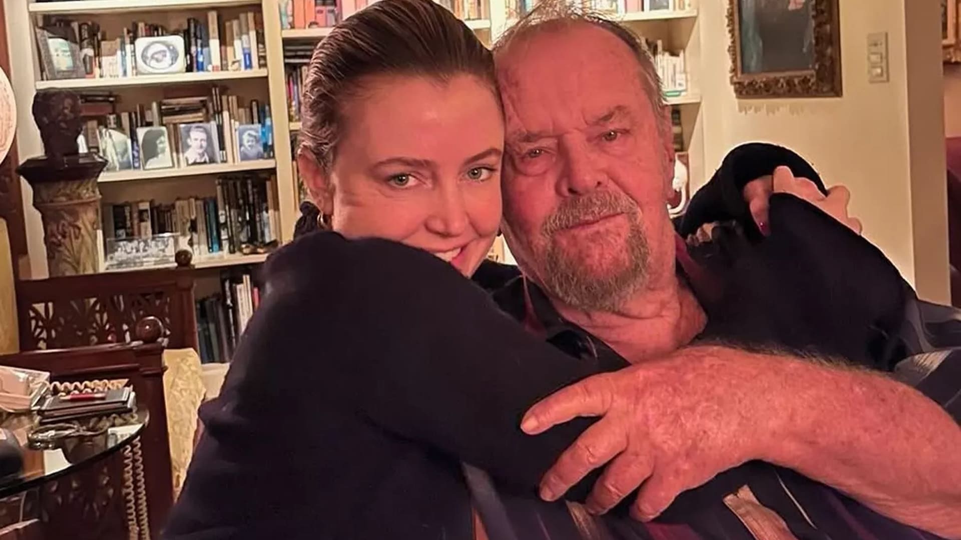 jack nicholson foto con su hija