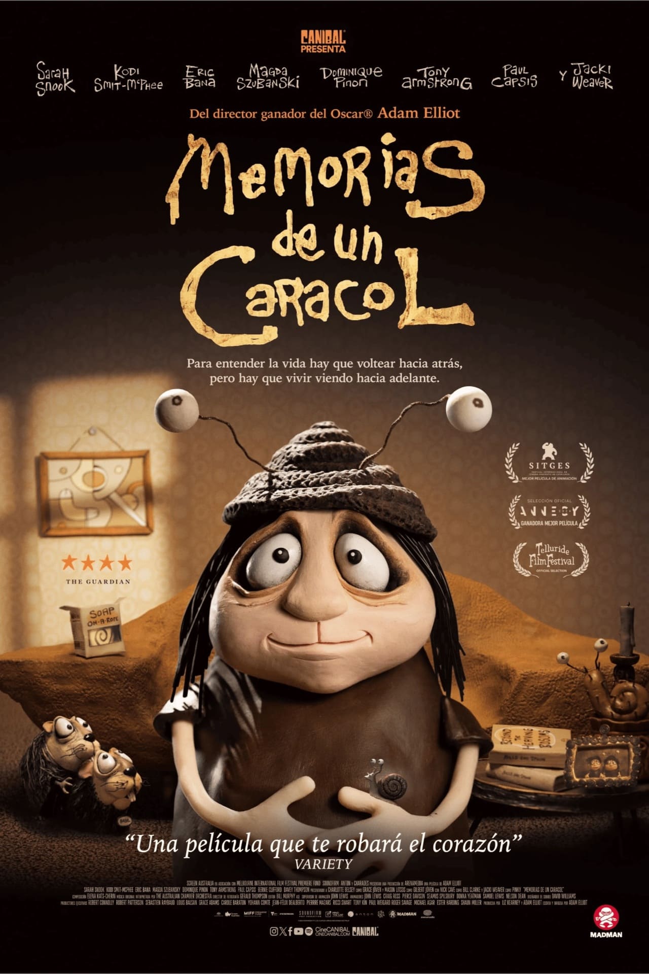 memorias de un caracol póster