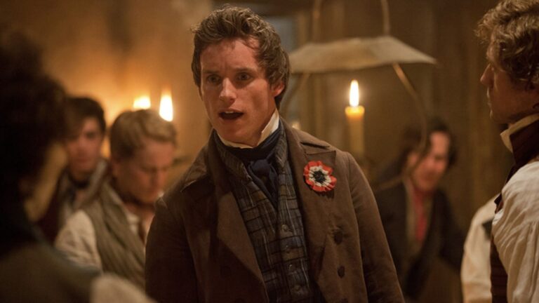 eddie redmayne en los miserables