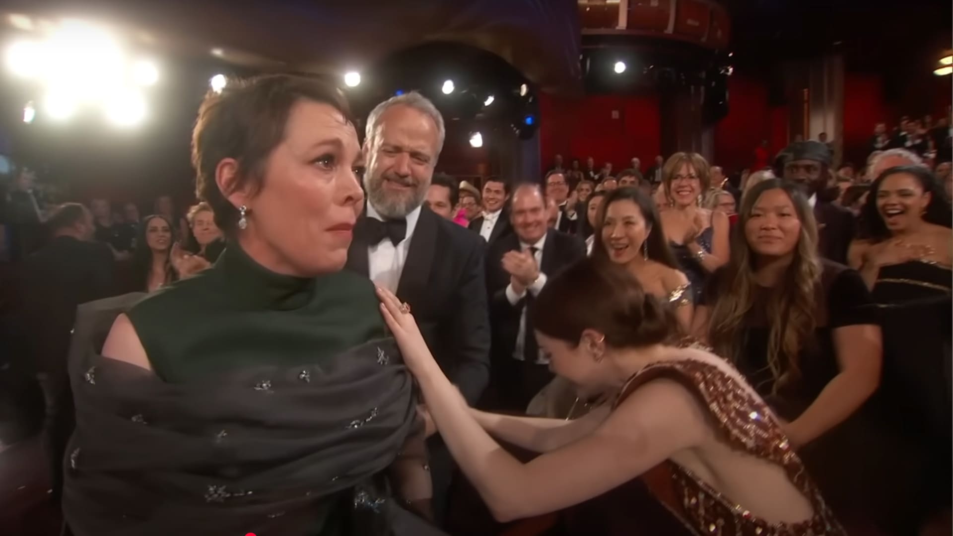 Olivia colman, mejores reacciones de ganadores del Oscar.