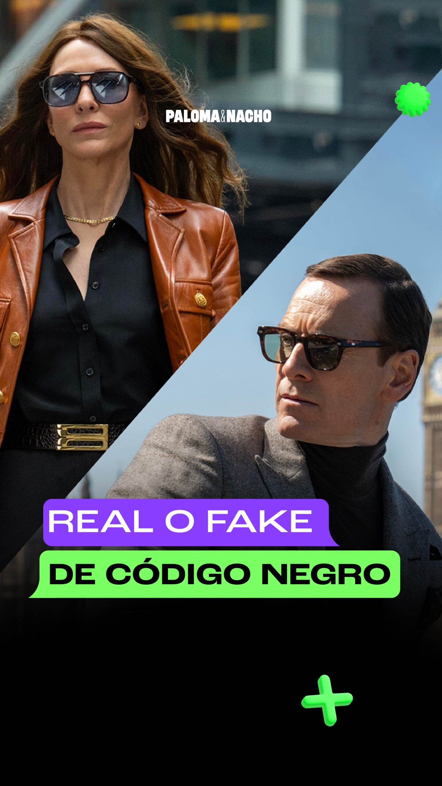 Real o Fake de Código negro 