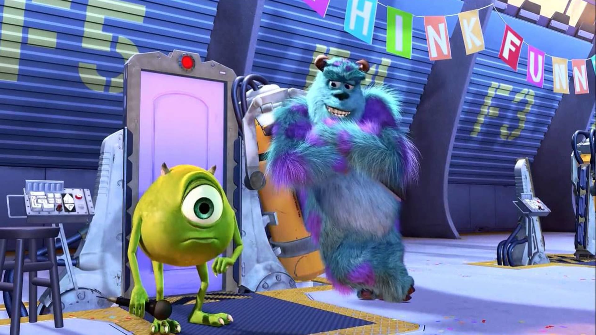 Monsters, Inc. final puerta