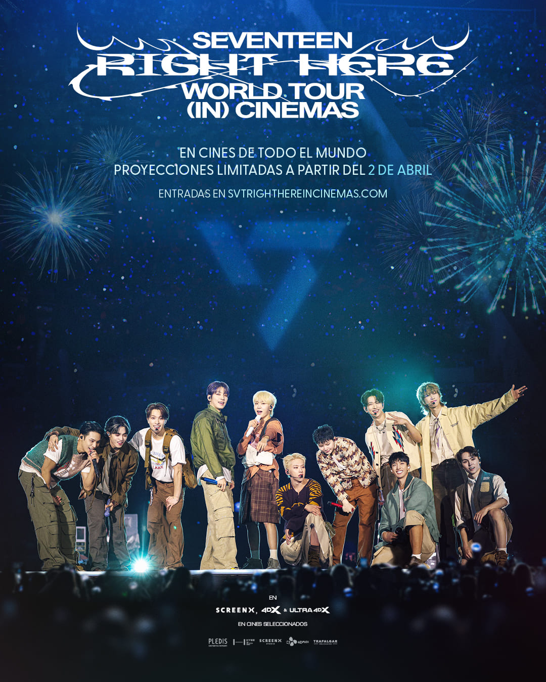 Seventeen Right Here World Tour póster