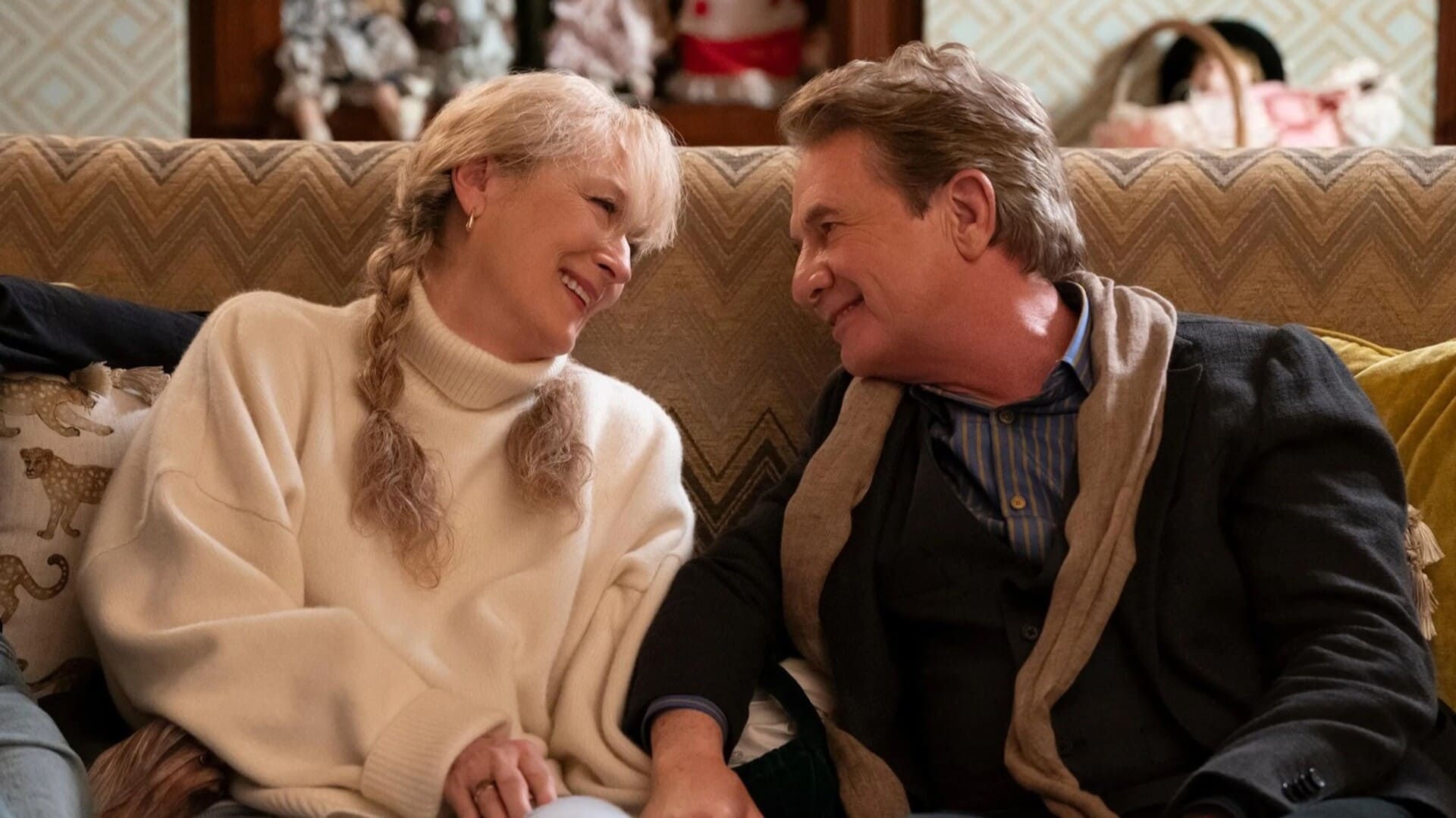 meryl streep y marty short en escena