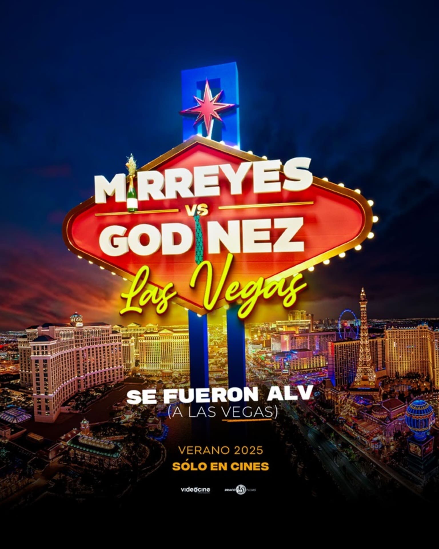 Mirreyes conta godínez: Las vegas, póster