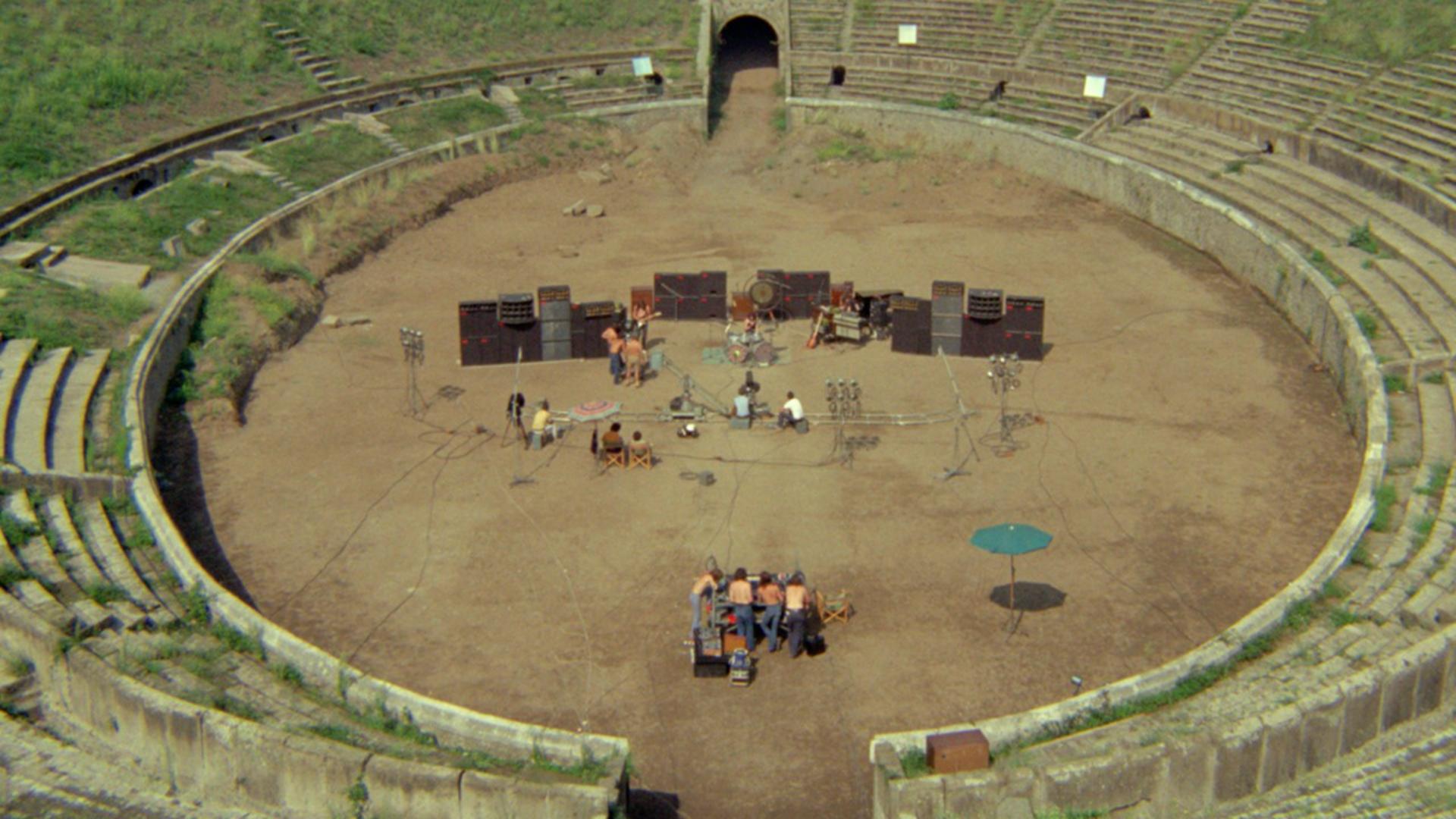 pink floyd at pompeii