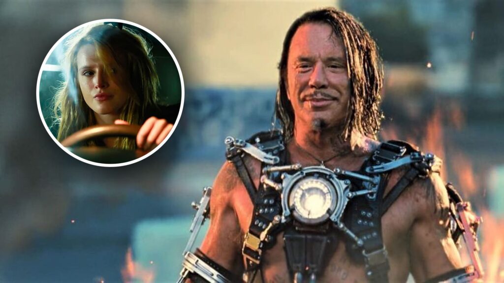 “¡Qué asco!”: Bella Thorne lanza fuertes acusaciones contra Mickey Rourke