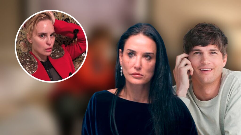 ¿No lo quiere? Así habla la hija de Demi Moore sobre Ashton Kutcher