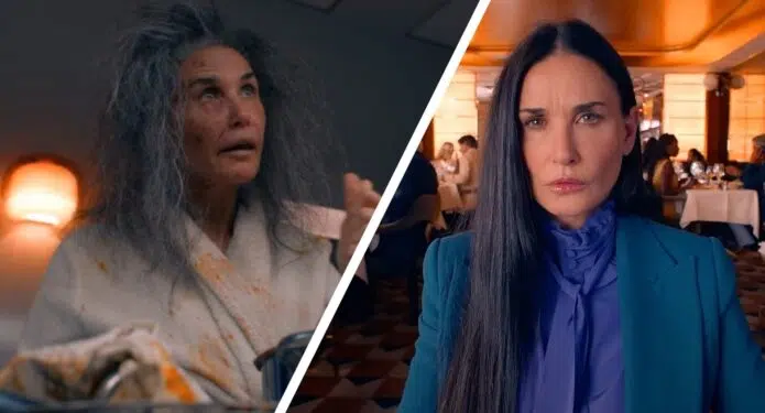 Demi Moore quiere un look con cabello gris