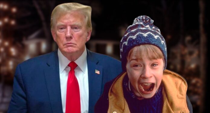 Donald Trump Mi pobre angelito