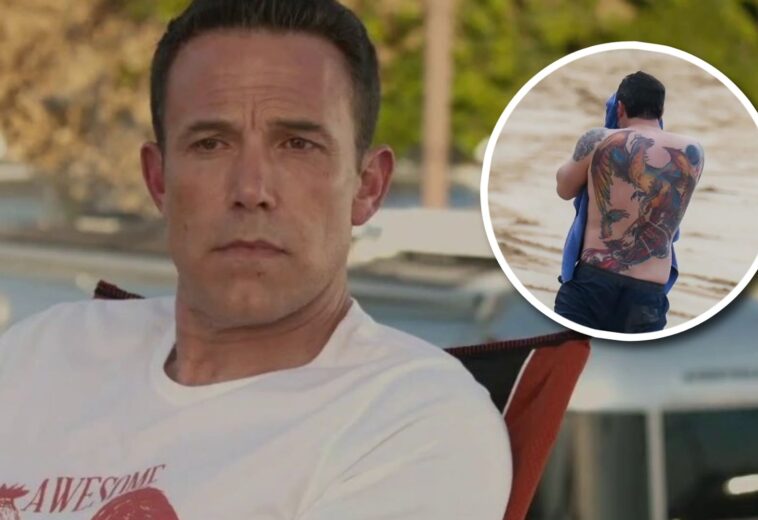 ¿Era horrible? Ben Affleck reveló cuál fue su peor tatuaje