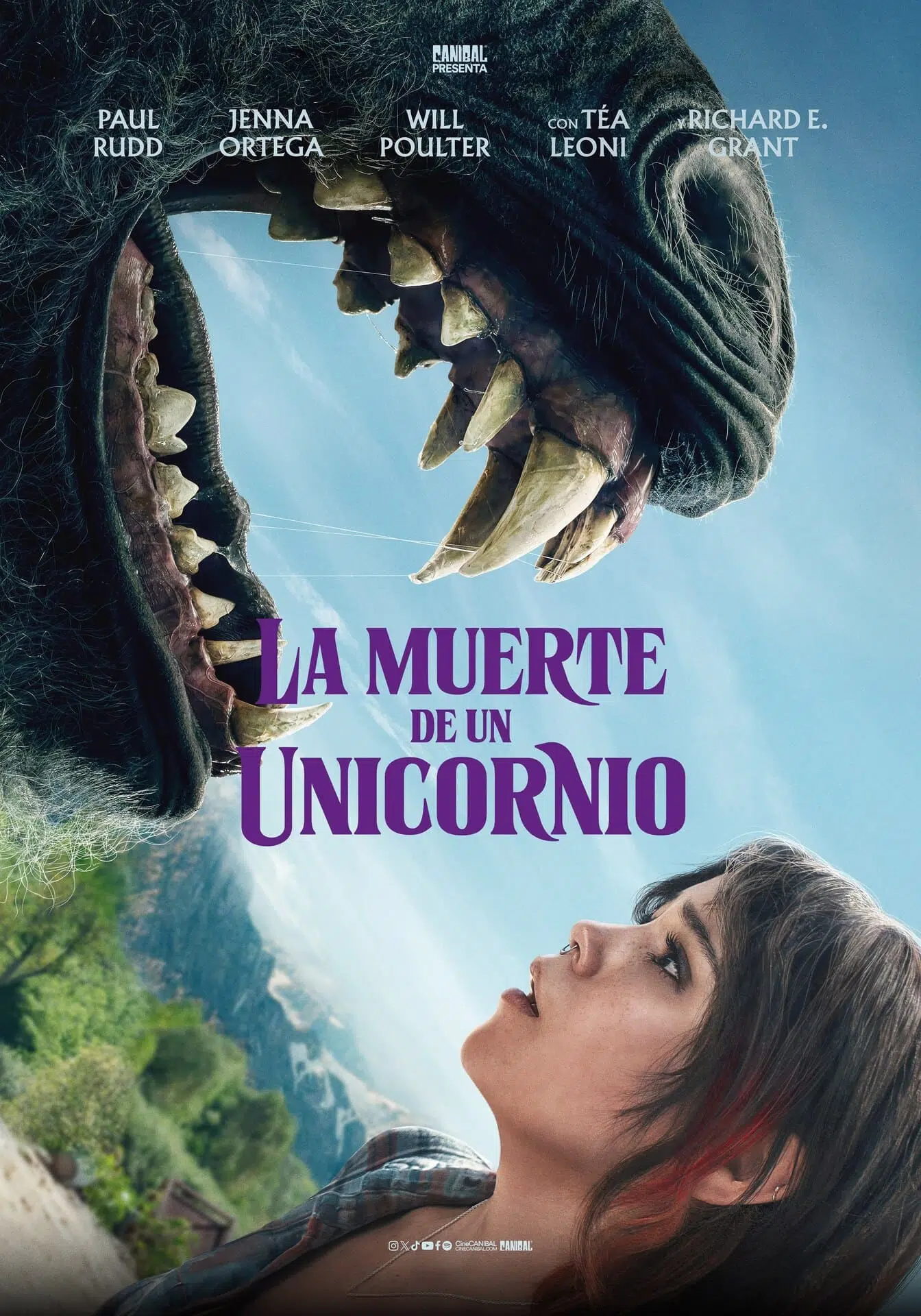 Muerte de un unicornio póster