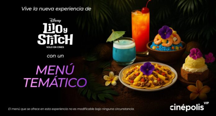 Menú temático Lilo y Stitch