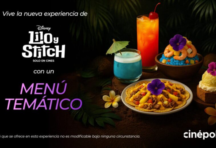 Menú temático Lilo y Stitch