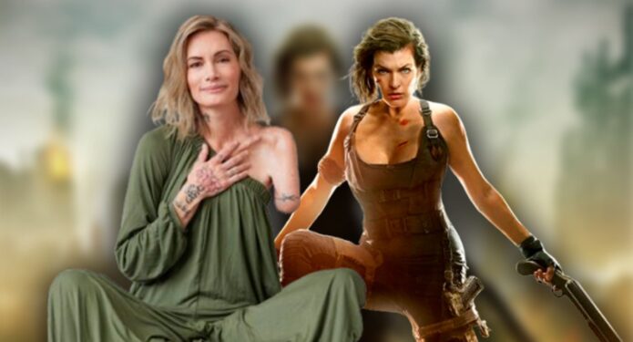 Olivia Jackson stunt Resident Evil