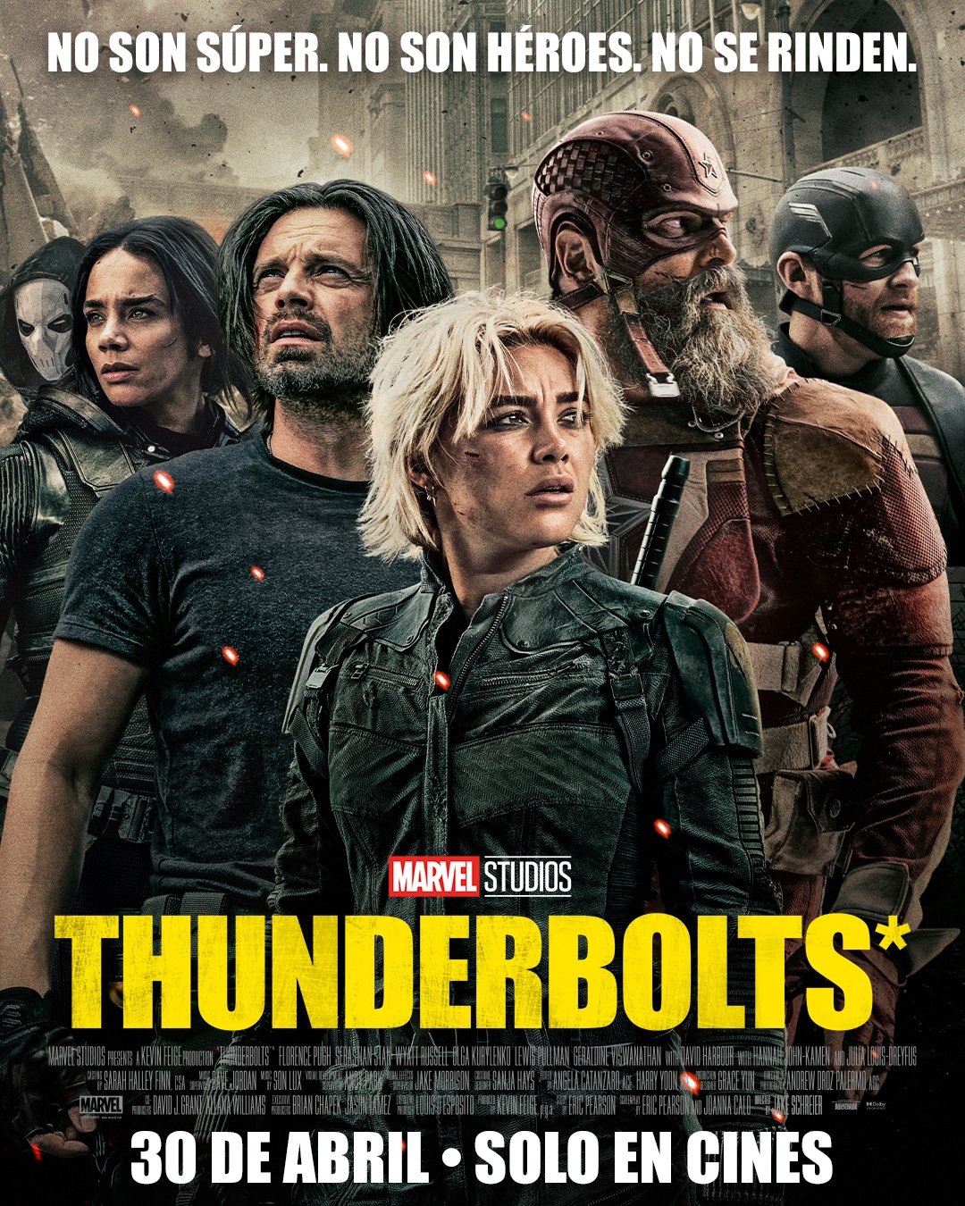 Póster Thunderbolts en español