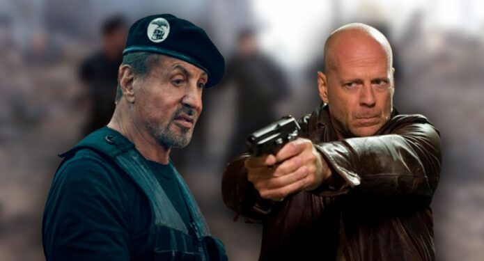 Sylvester Stallone y Bruce Willis rivalidad