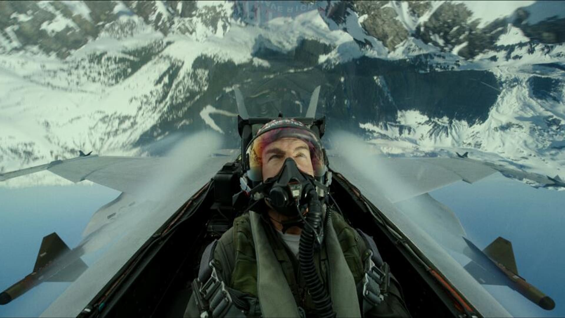 Top Gun escena vuelo