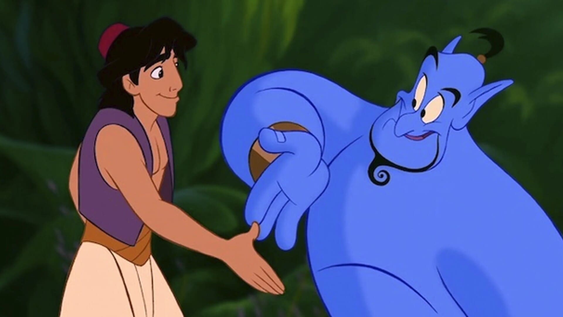 aladdin y el genio