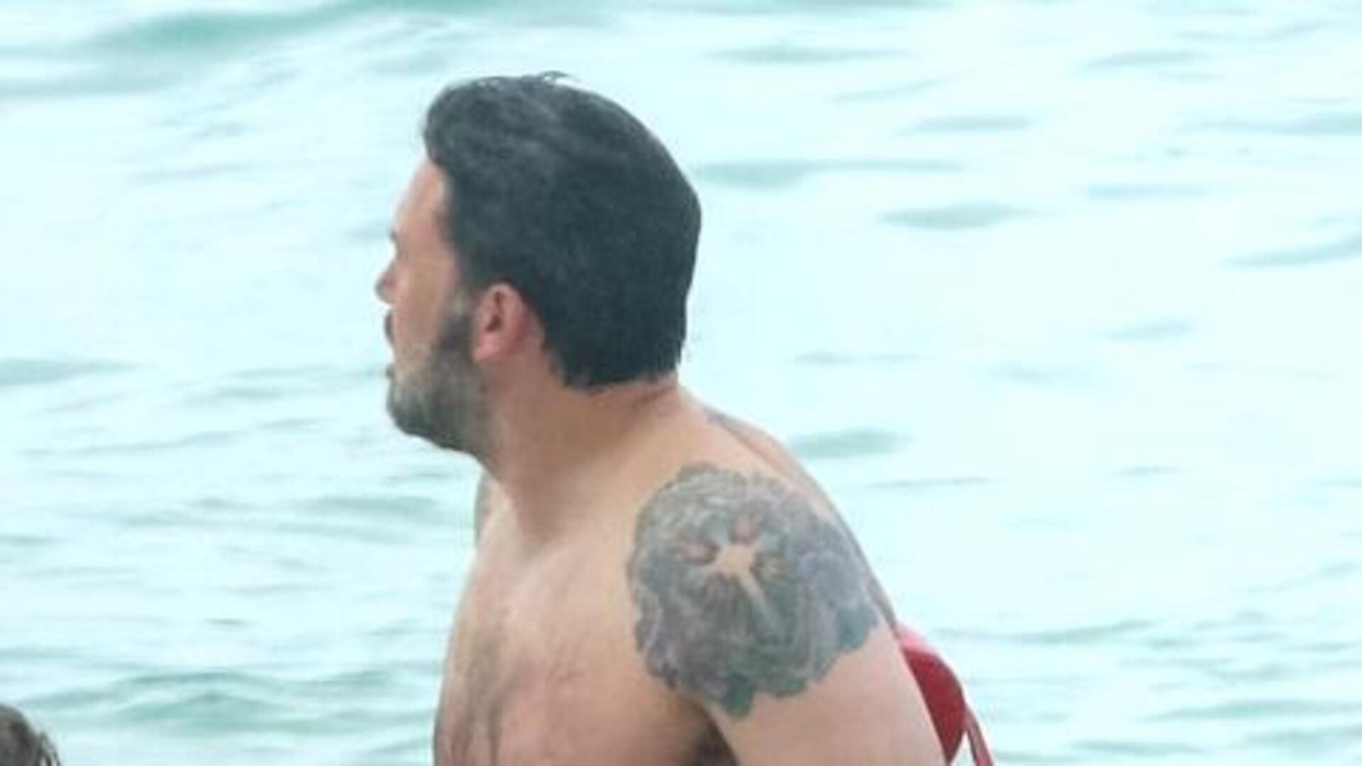 ben affleck en la playa, Foto: Vía BACKGRID