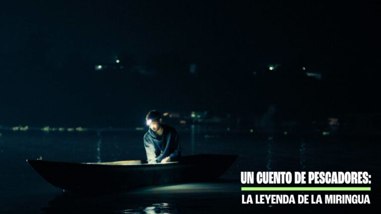 Un cuento de pescadores lago Pátzcuaro