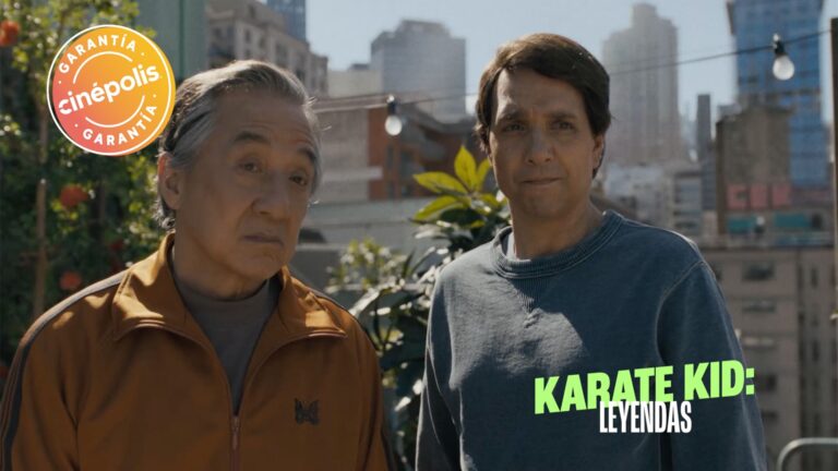 Ralph Macchio y Jaclkie Chan
