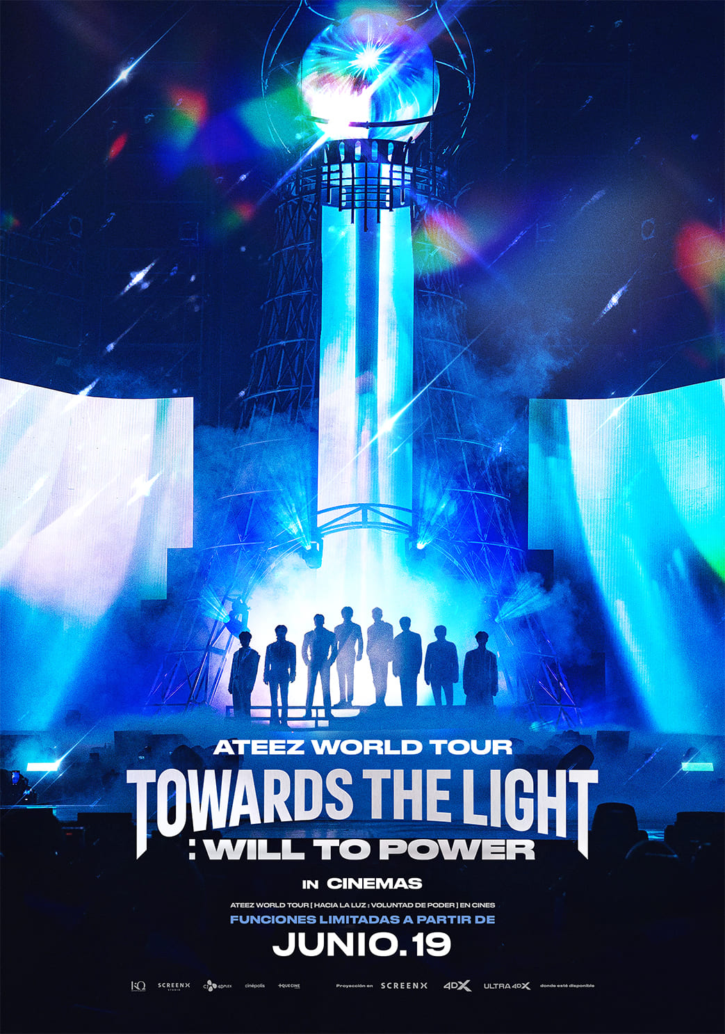 ATEEZ World Tour en cines póster español