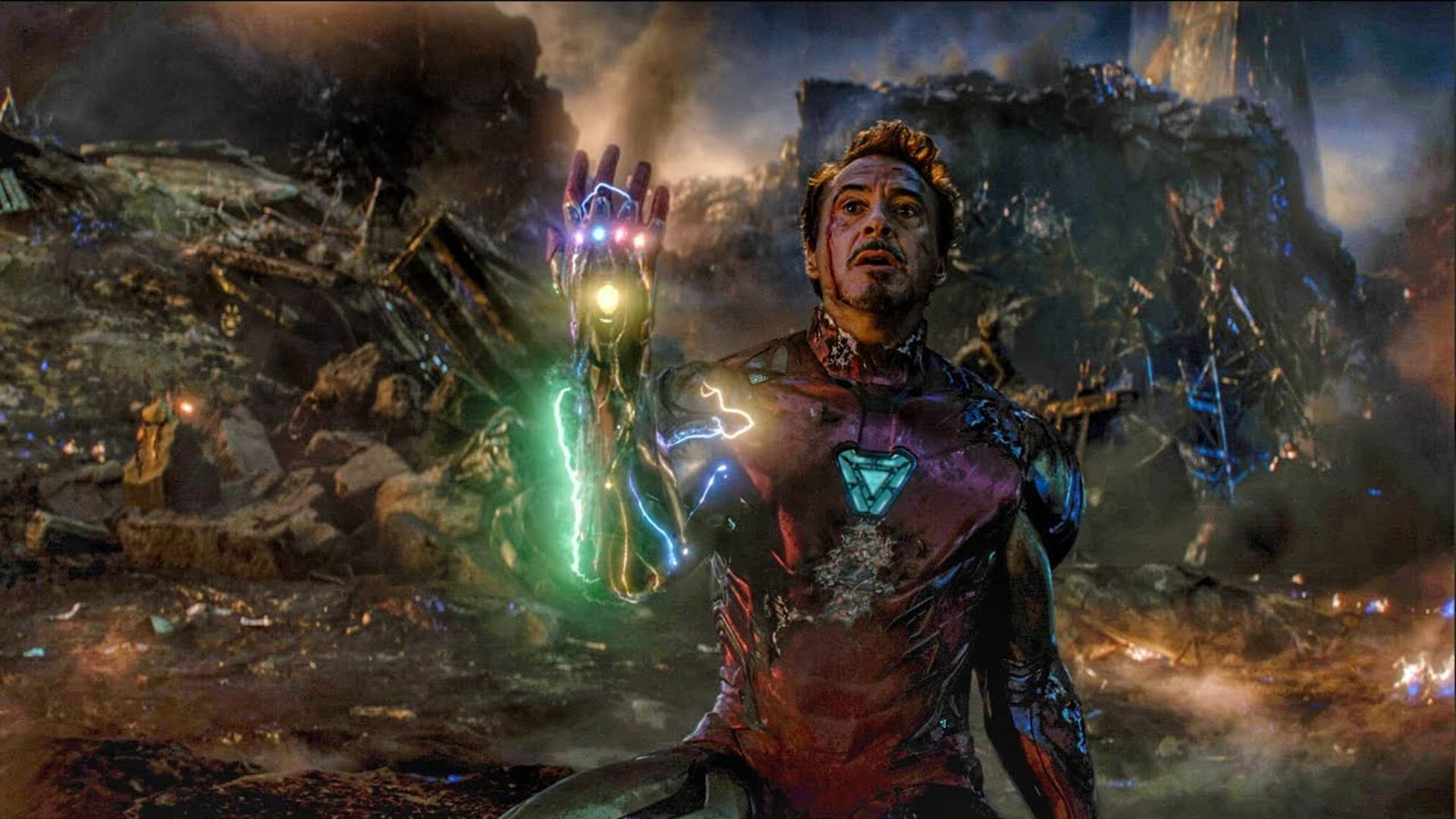 Endgame Robert Downey Jr. guantelete del infinito