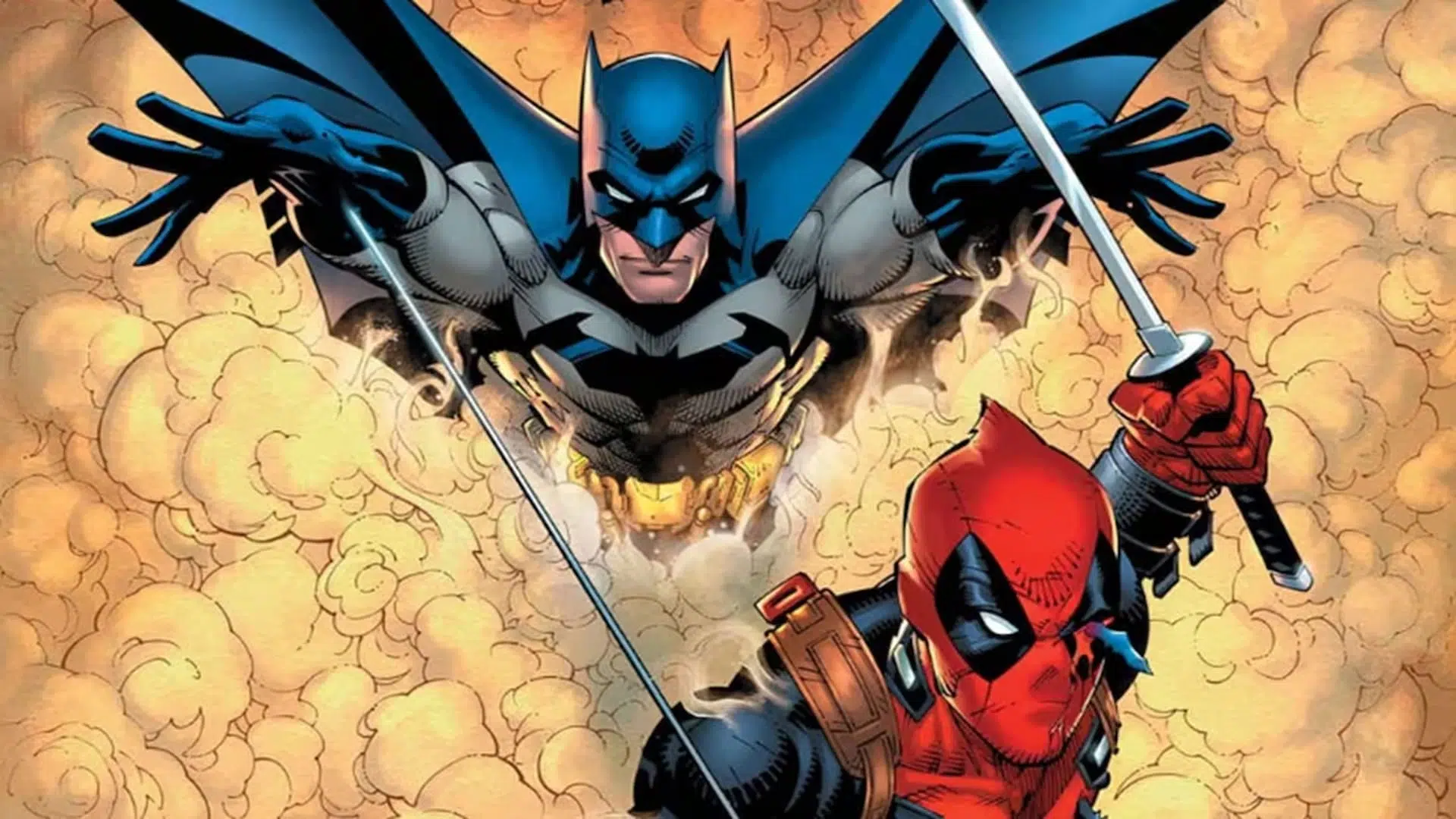 Deadpool/Batman portada del cómic