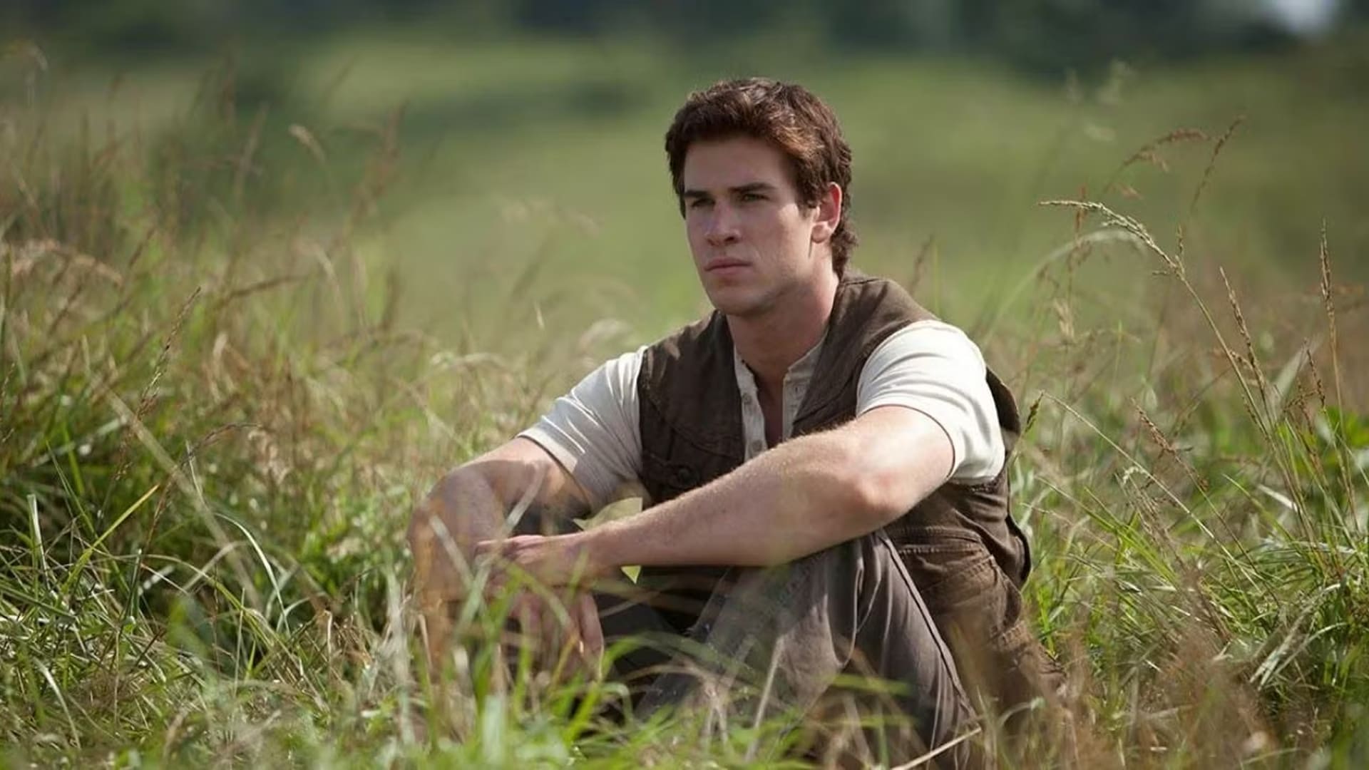 Gale en el pasto Los juegos del hambre