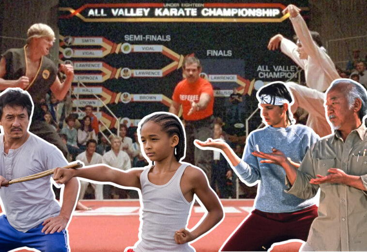 Estilos de pelea Karate Kid