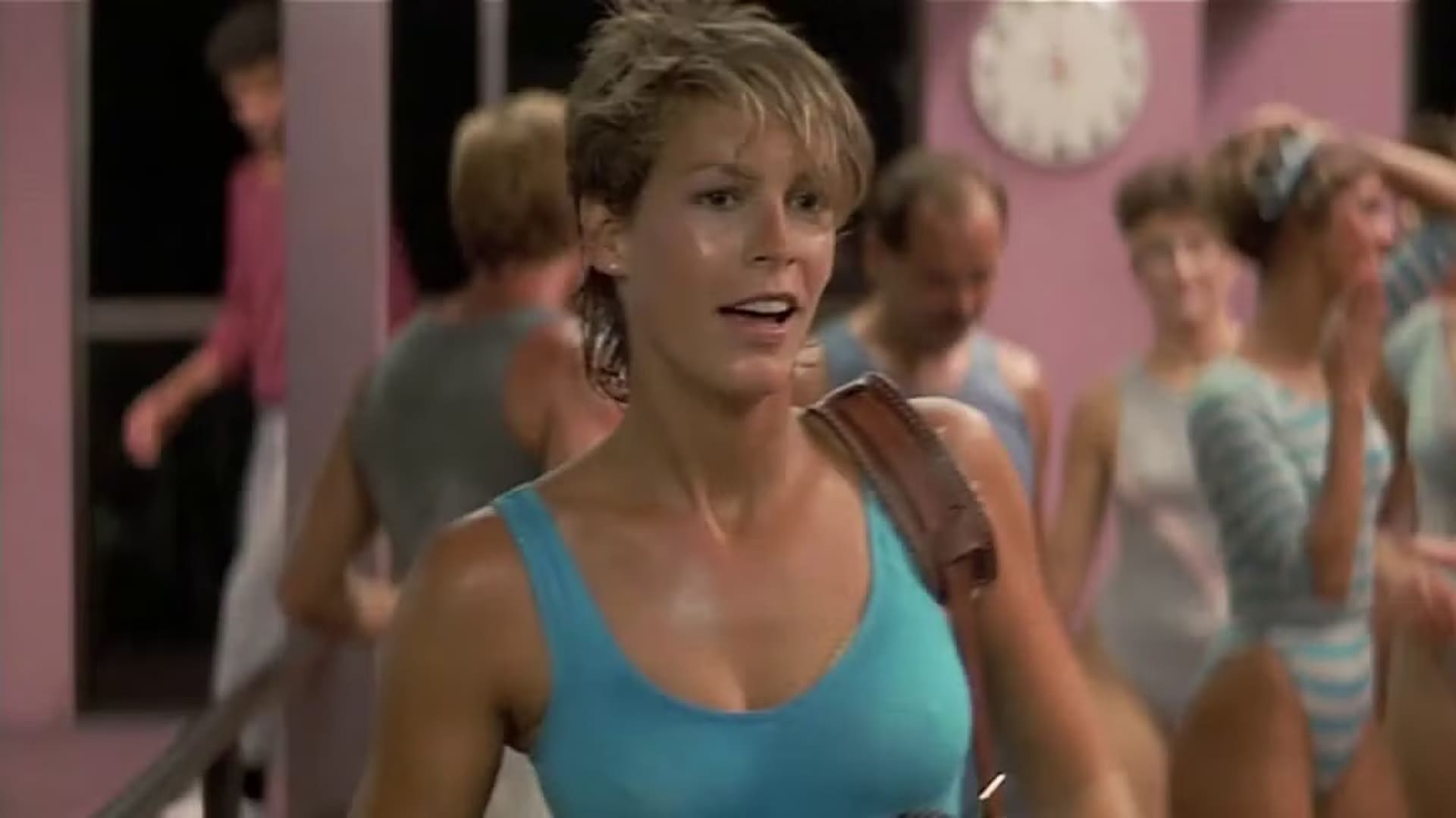 Jamie Lee Curtis de joven en Perfect
