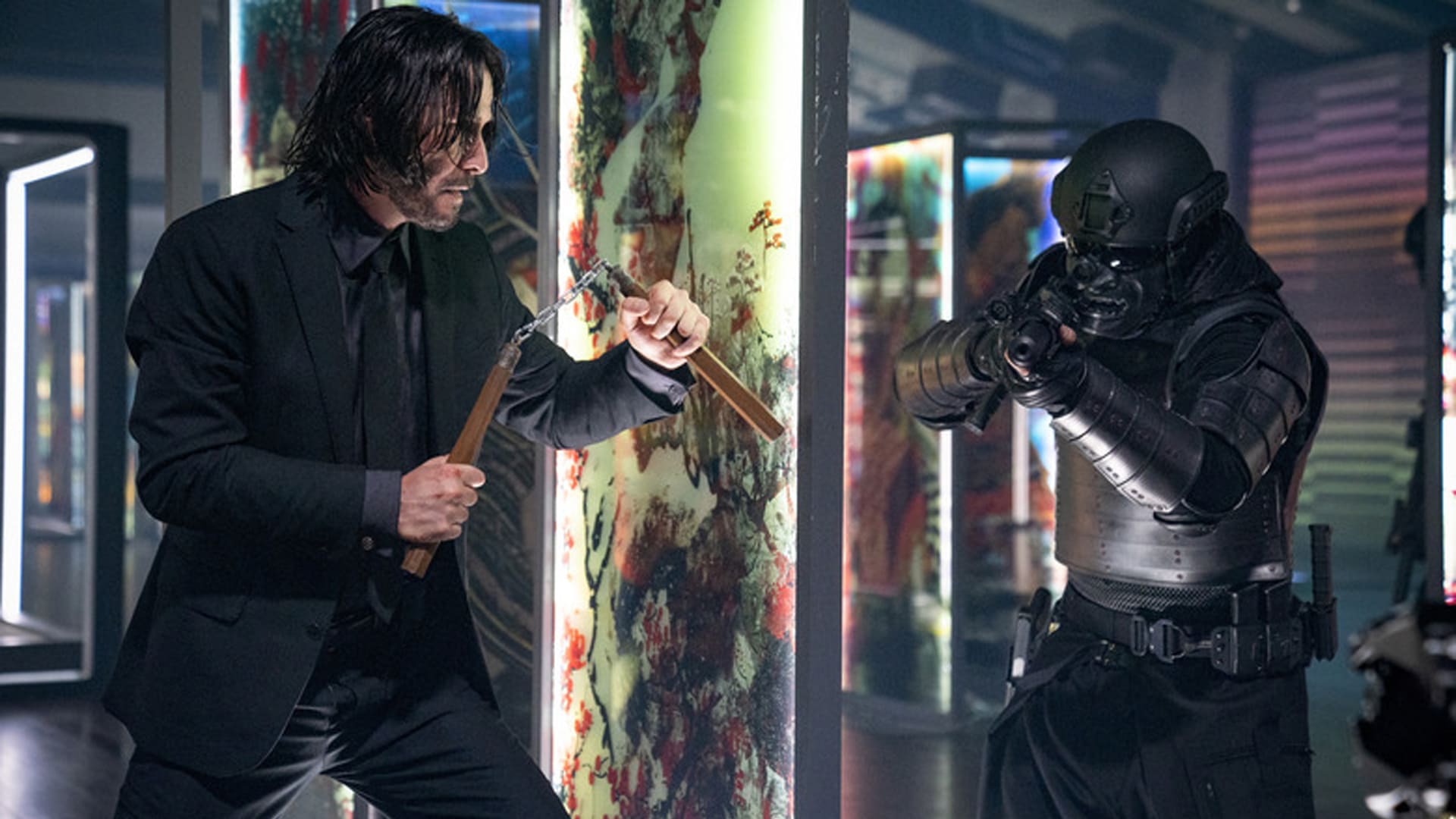 John Wick 4 pelea Osaka Continental