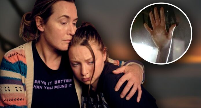 Kate Winslet y su hija Titanic