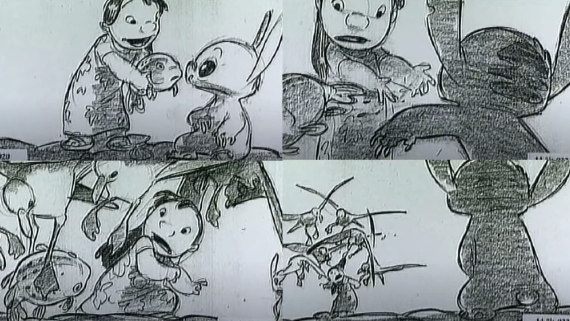 Lilo & Stitch escena eliminada Pato
