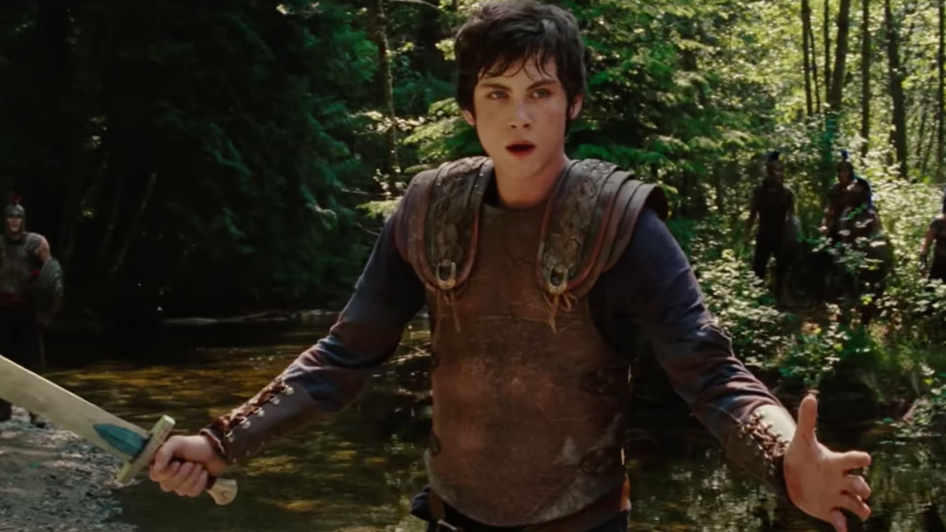 Logan Lerman como Percy Jackson