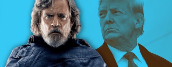 Mark Hamill reacciona al post de Donald Trump