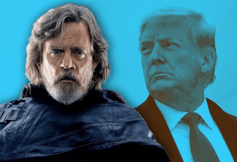Mark Hamill reacciona al post de Donald Trump