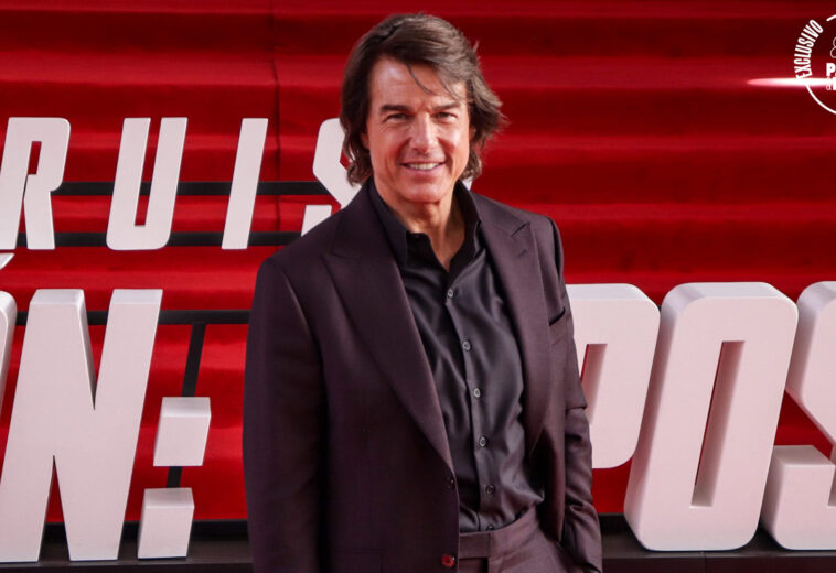 Tom Cruise en premiere de misión imposible
