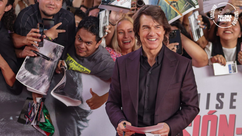 Tom Cruise y fans