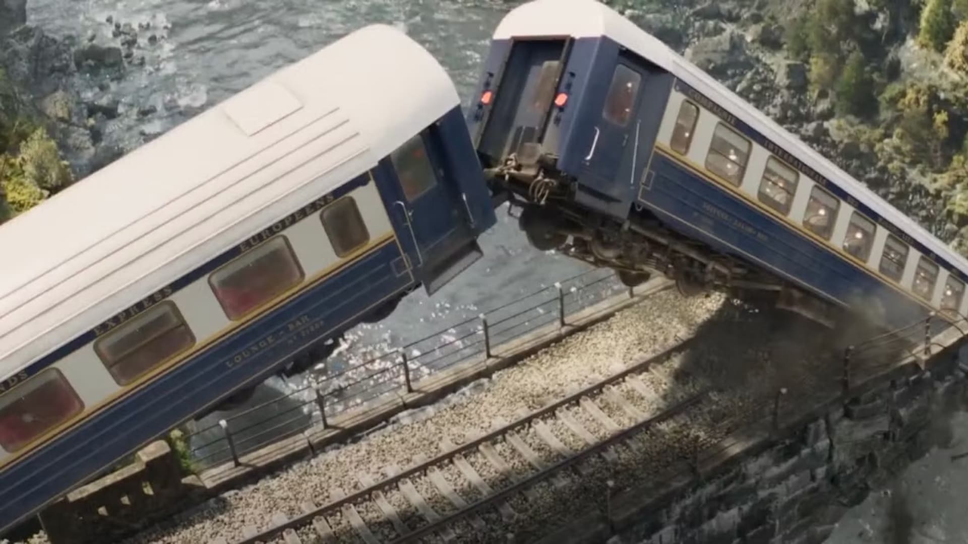 Misión: imposible - Sentencia mortal escena tren