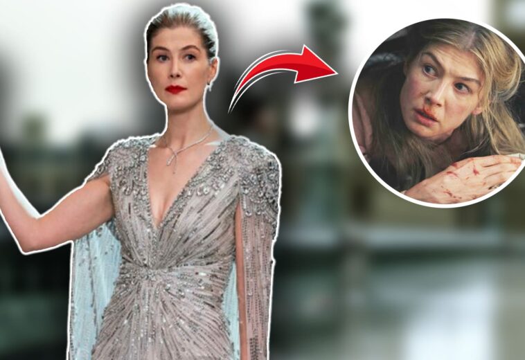 Rosamund Pike robo teléfono