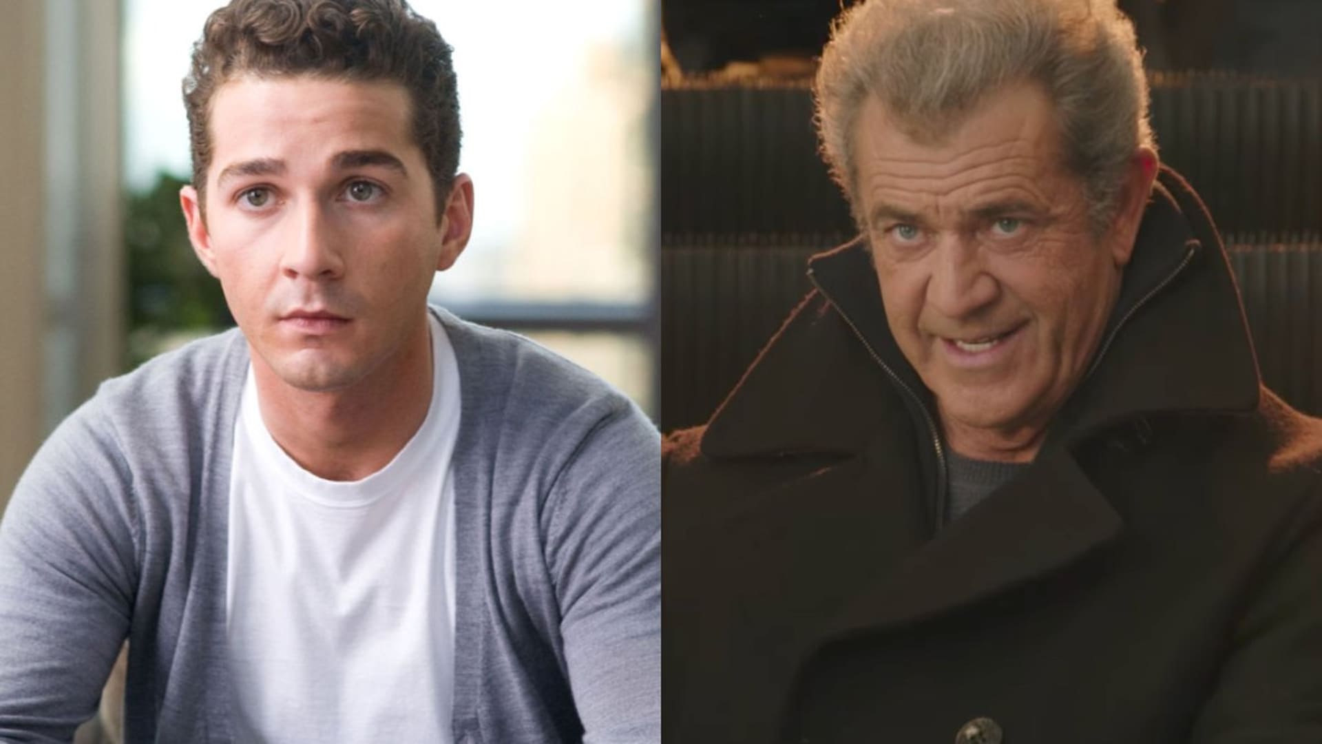 Shia LaBeouf y Mel Gibson