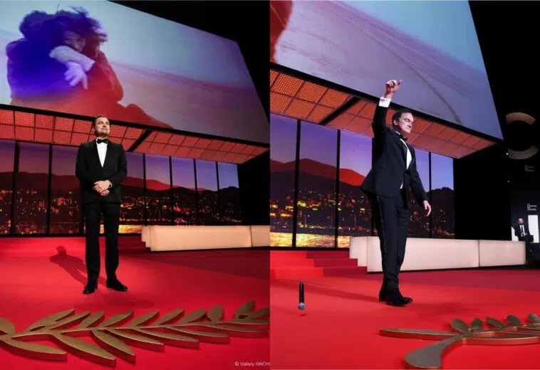 Tarantino y DiCaprio en Cannes 2025