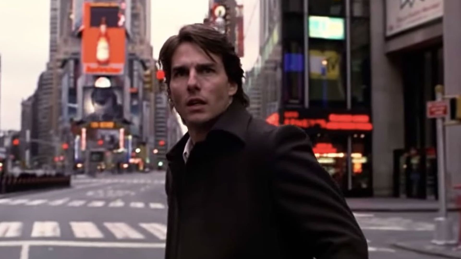 Vanilla Sky escena en Times Square