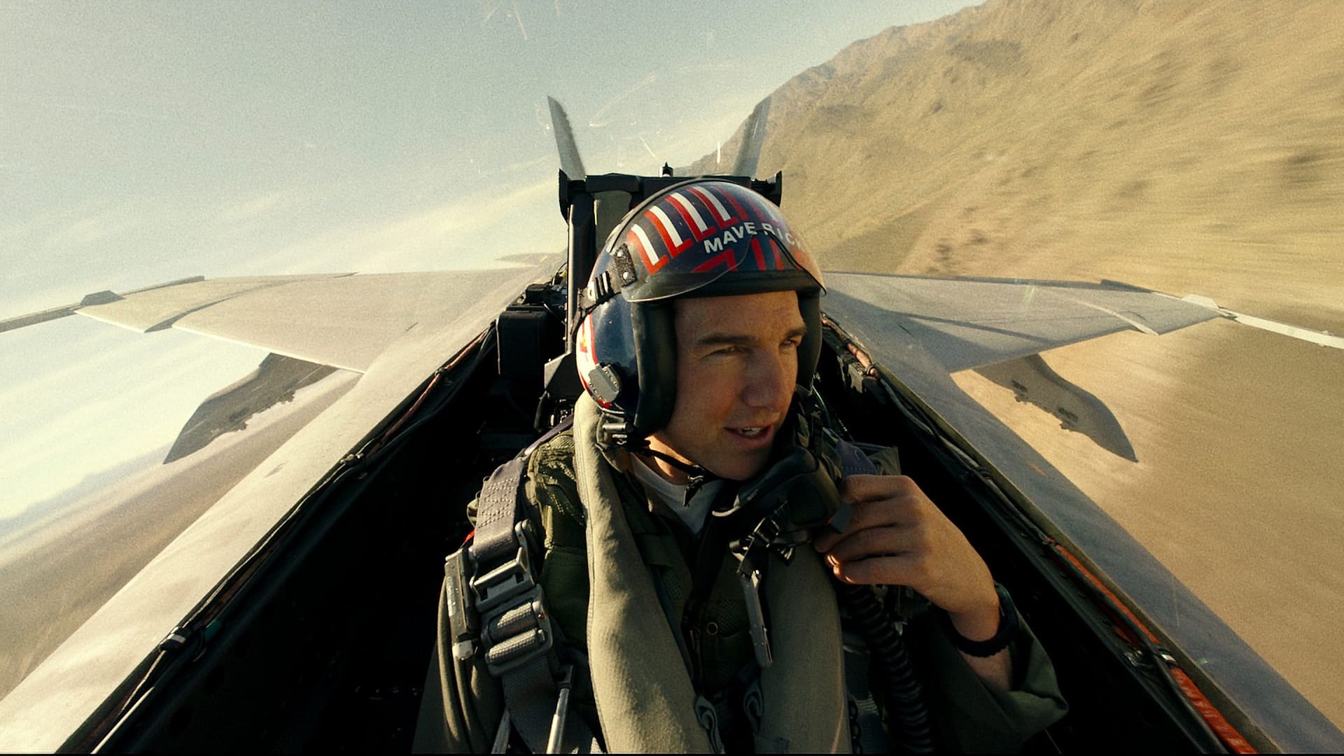 Top Gun escena vuelo