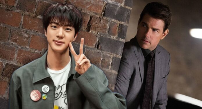 Tom cruise se reune con Jin de BTS