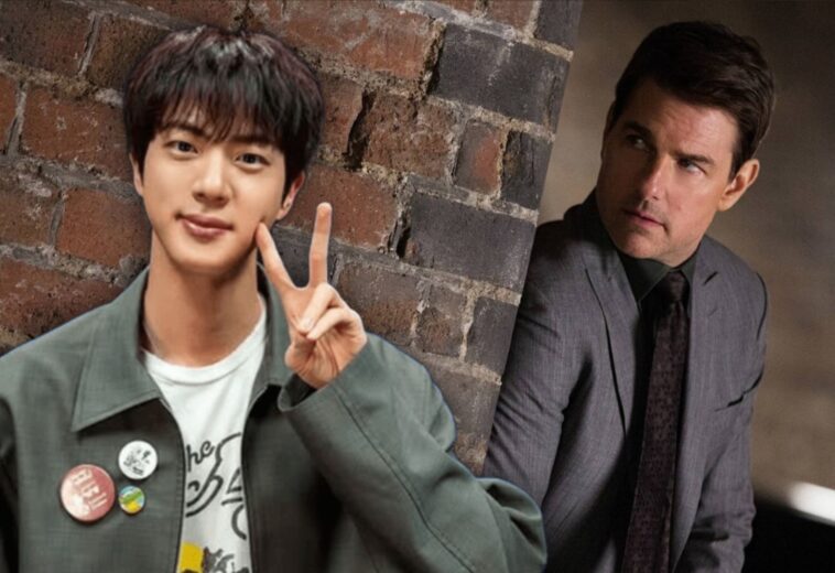 Tom cruise se reune con Jin de BTS